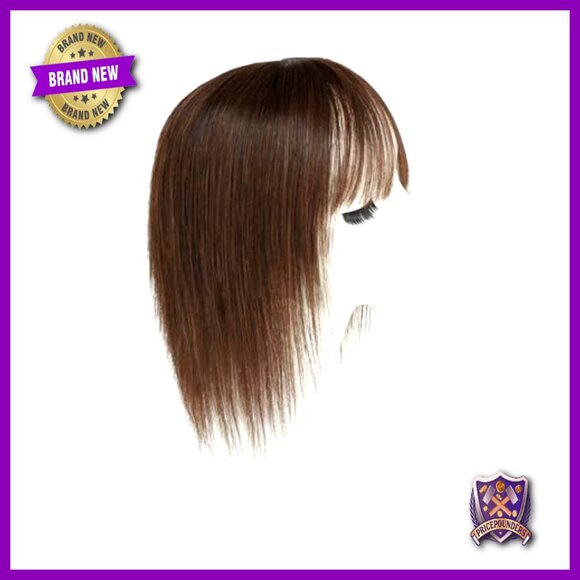 Clip-In Human Hair Topper with Silk Base for Volume & Hair Loss